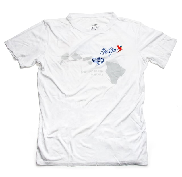 BLACK BORN AND RAISED BAMBOO SHORT SLEEVE front View