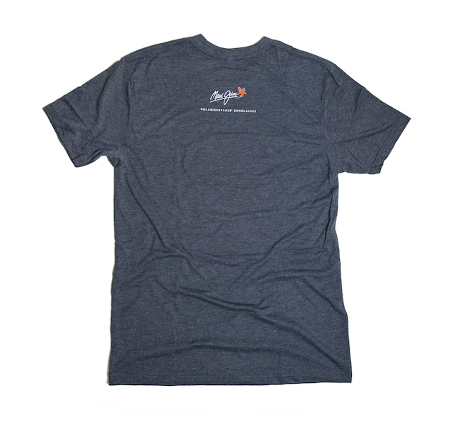 BLUE RETRO LOGO ANNIVERSARY TEE side View