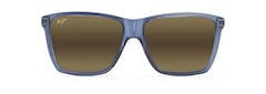 Dark Translucent Blue front view