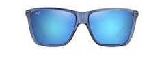 Dark Translucent Blue front view