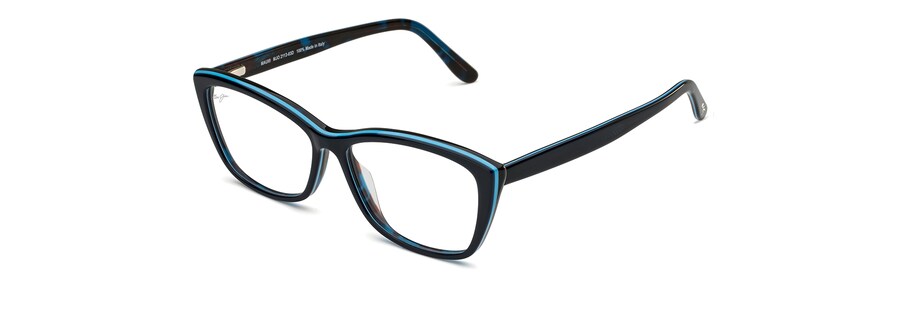 Navy Light Blue Tortoise MJO2113 angle view