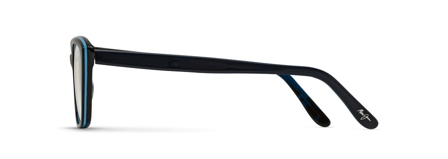Navy Light Blue Tortoise MJO2113 side view