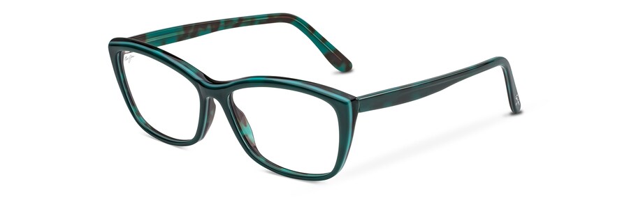 Emerald Teal Green Tortoise MJO2113 angle view