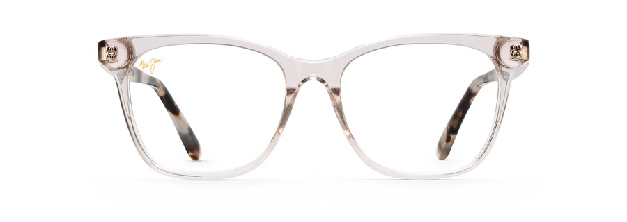 Crystal with hint of Pink with Sea Fan Core MJO2207 front view