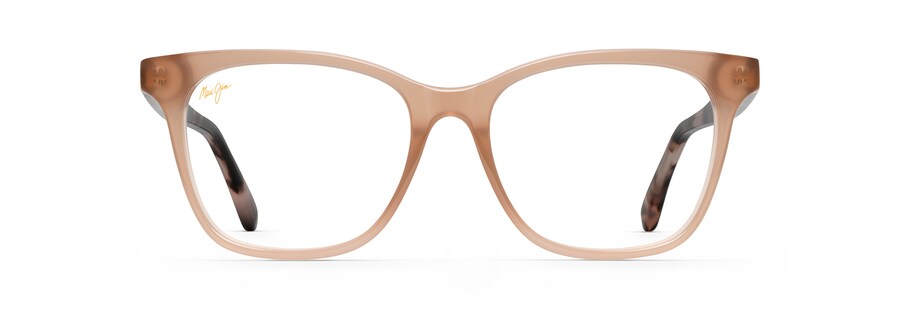 Milky Almond with Tortoise with Sea Fan Core MJO2207 front view