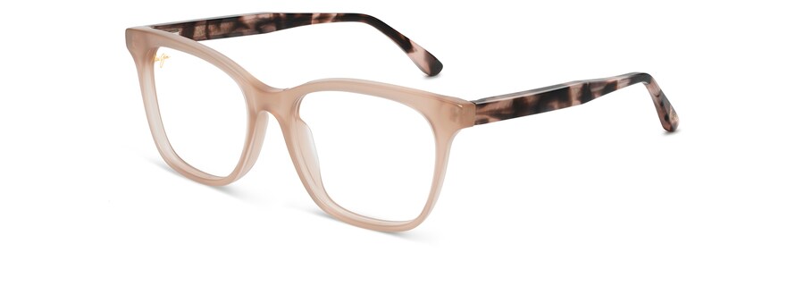 Milky Almond with Tortoise with Sea Fan Core MJO2207 angle view