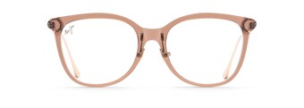 Mauve with Rose Gold temples MJO2221 Front View