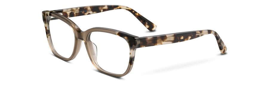 Grey / White Tokyo Tortoise with Palm Frond Core MJO2402 angle view