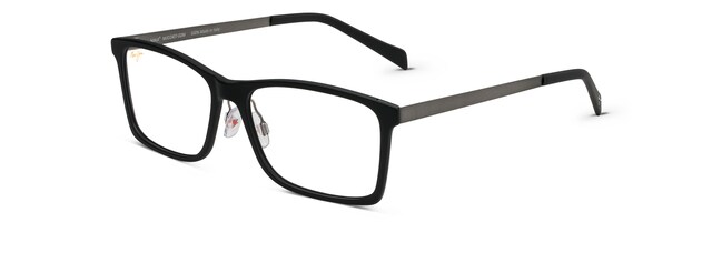 Matte Black with Brushed Dark Gunmetal Temples MJO2407 cart.angle.view