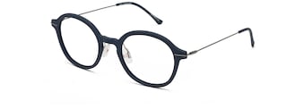 Matte Blue with Dark Gunmetal Temples MJO2415 cart.angle.view