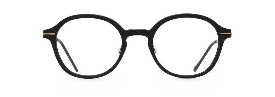 Matte Black with Gold Temples MJO2415 front view