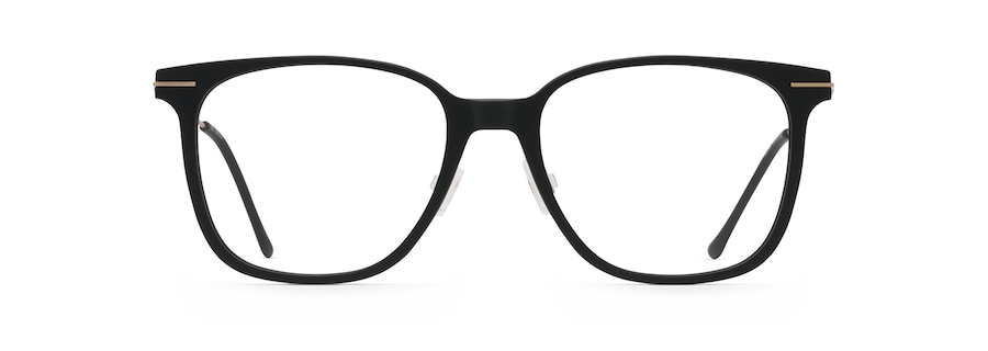 Matte Black with Gold Temples MJO2416 front view