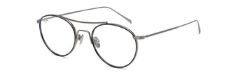 Gunmetal with Blue Tortoise Eye Rim MJO2419 cart.angle.view