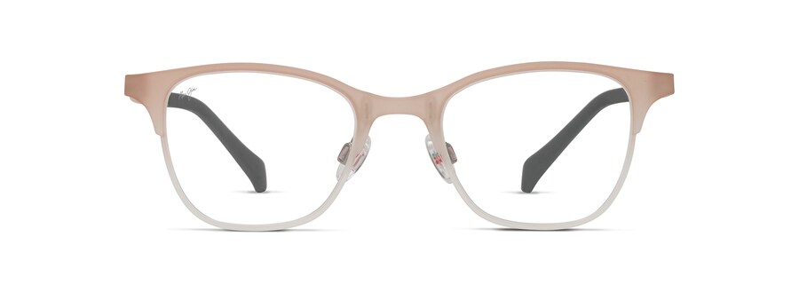 Matte Pink Fade to Crystal MJO2602 front view