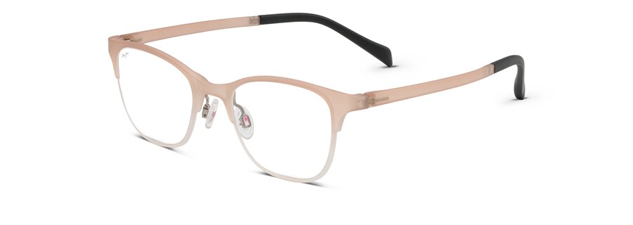 Matte Pink Fade to Crystal MJO2602 angle view