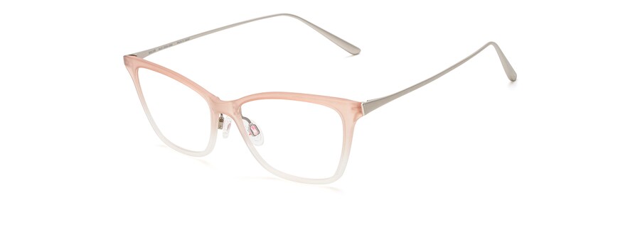 Matte Pink Fade to Crystal MJO2606 angle view