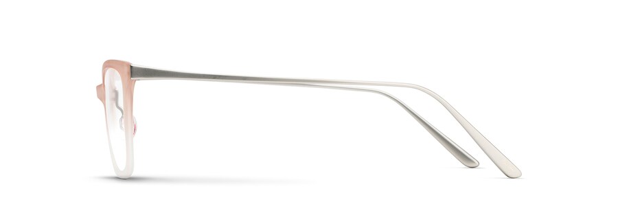 Matte Pink Fade to Crystal MJO2606 side view