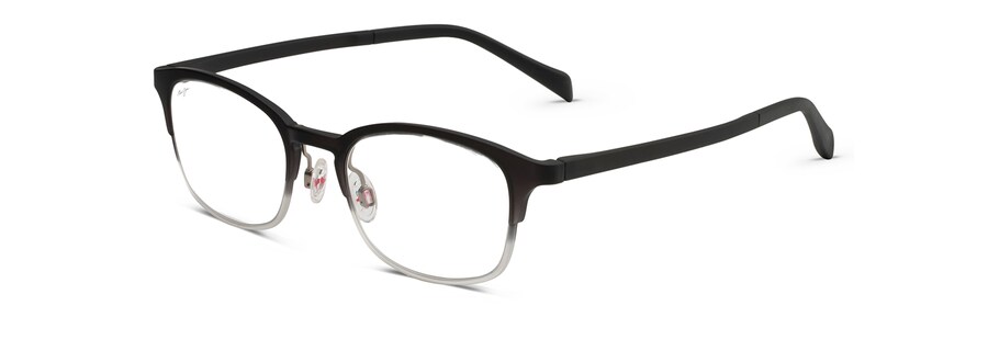 Matte Black Fade to Crystal MJO2614 angle view