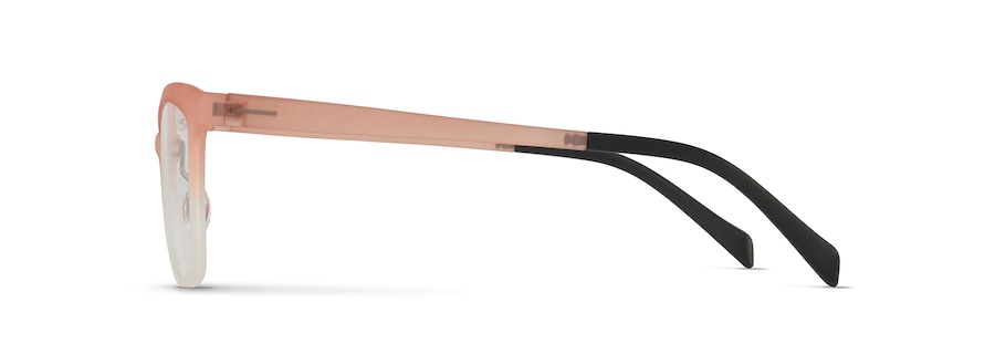 Matte Pink Fade to Crystal MJO2617 side view