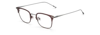 Matte Burgundy with Gunmetal Temples MJO2711 cart.angle.view