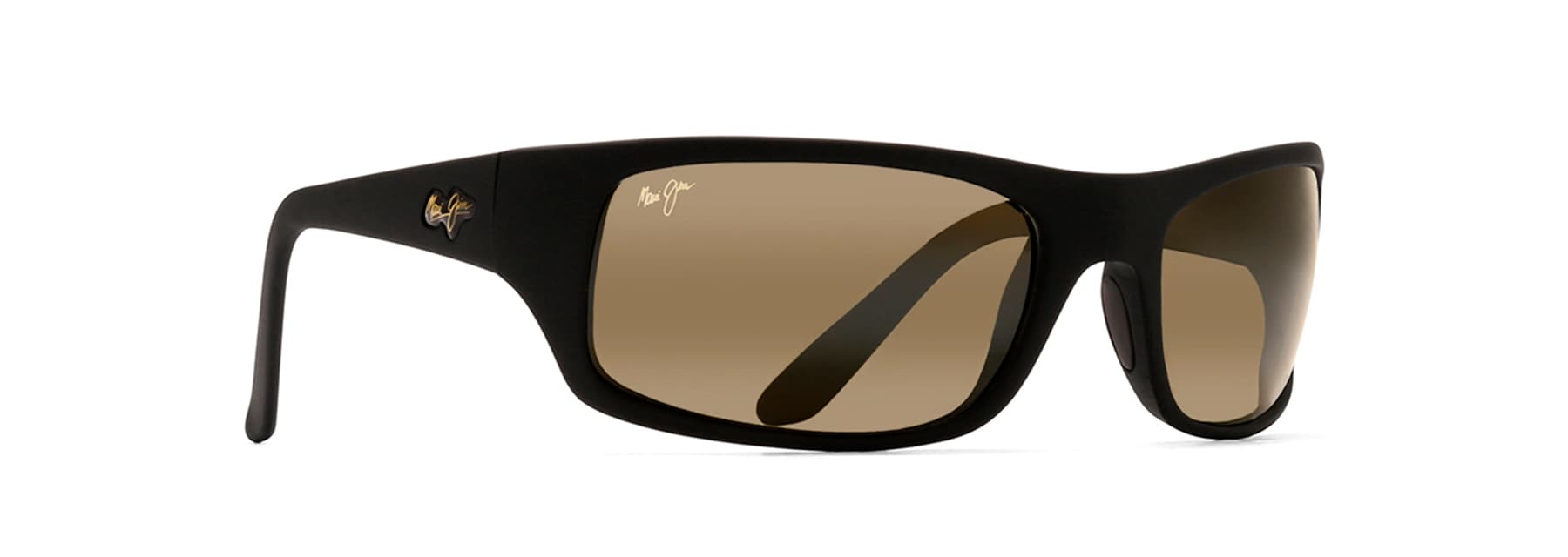 maui jim matte black rubber