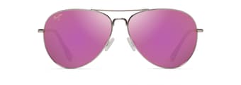 Women's Plastic Aviator Polarized Sunglasses - All in Motion™ Pink