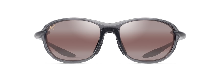 Metal Shiny Transparent Dark Gray HO'OKIPA ULTRA R - XS front view