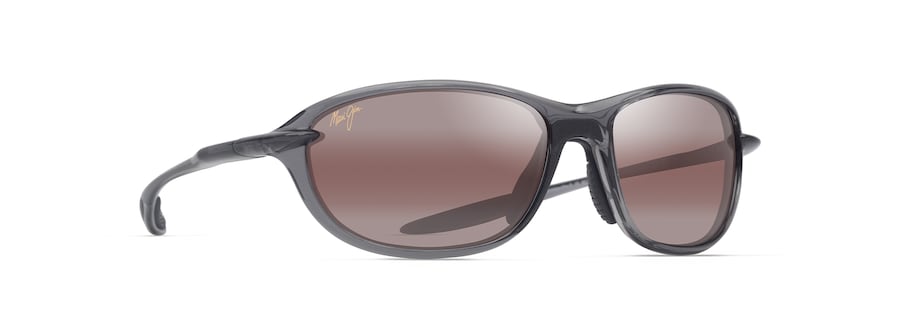 Metal Shiny Transparent Dark Gray HO'OKIPA ULTRA R - XS quarter view