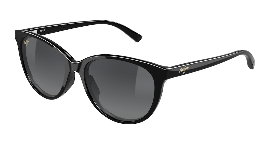 Shiny Black KALAWA quarter view