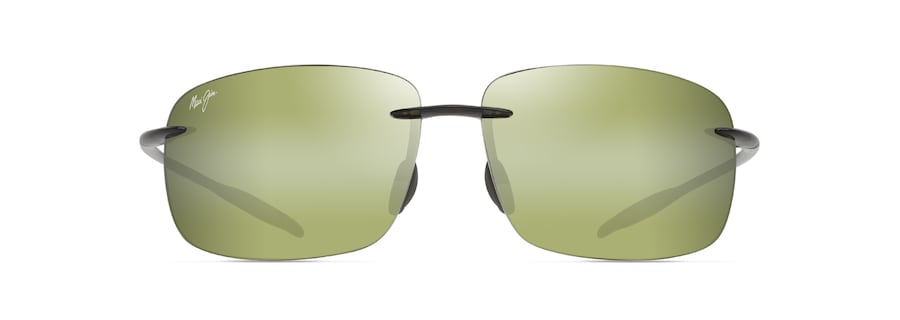 Shiny Transparent Khaki Green BREAKWALL front view