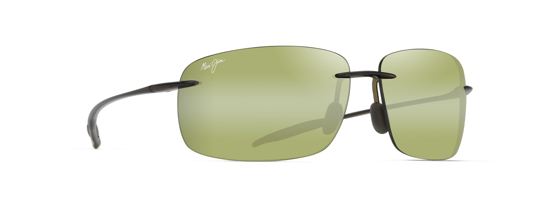 Shiny Transparent Khaki Green BREAKWALL cart.angle.view