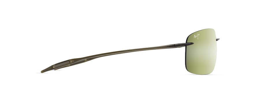 Shiny Transparent Khaki Green BREAKWALL side view