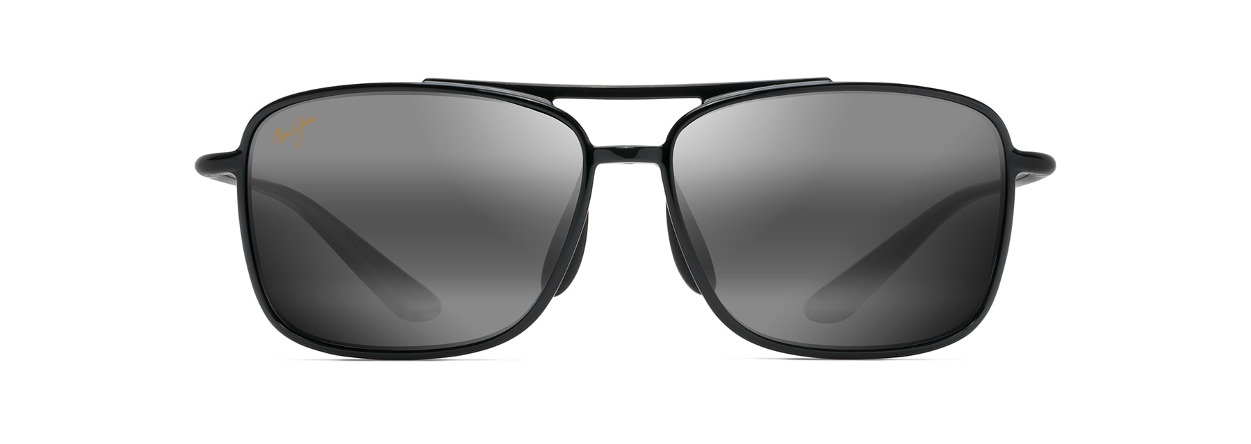 Maui Jim Kaupo Gap Gray Polarized Aviator Black Sunglasses 437-02 - Maui  Jim sunglasses - | Fash Brands