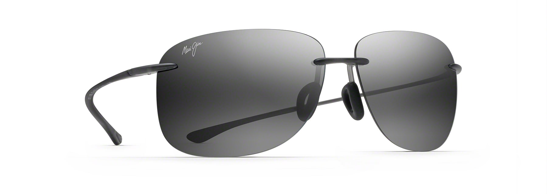New Authentic Polarized Rimles MAUI JIM HIKINA Sunglasses H445-26M Bronze Lenses