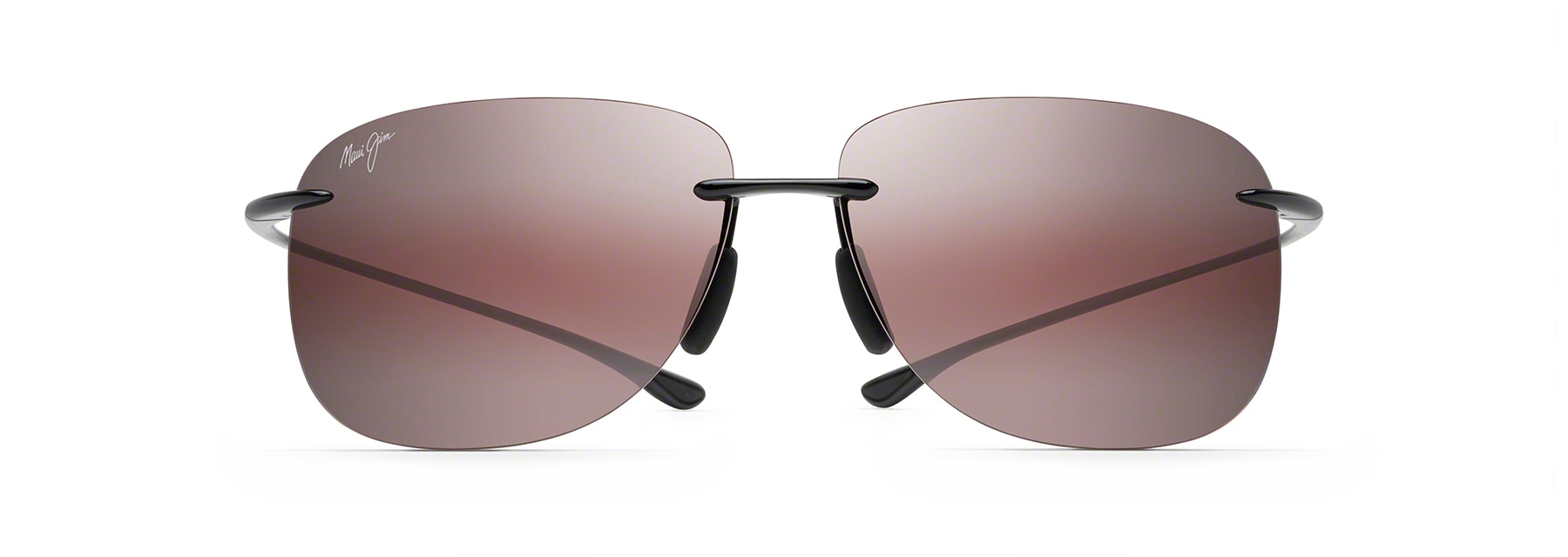 maui jim rimless aviator