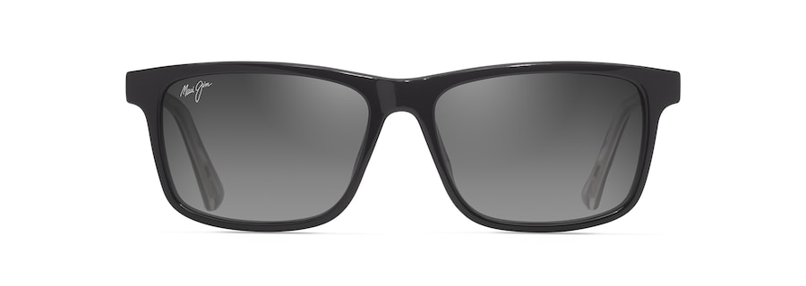 Shiny Black OKINA front view