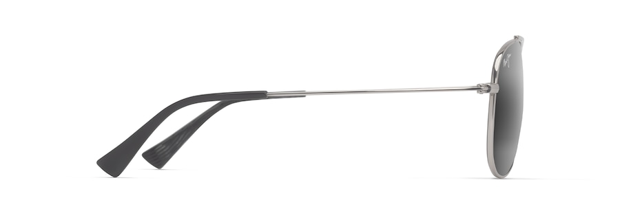 Shiny Silver with Black HAUOLI XS side view