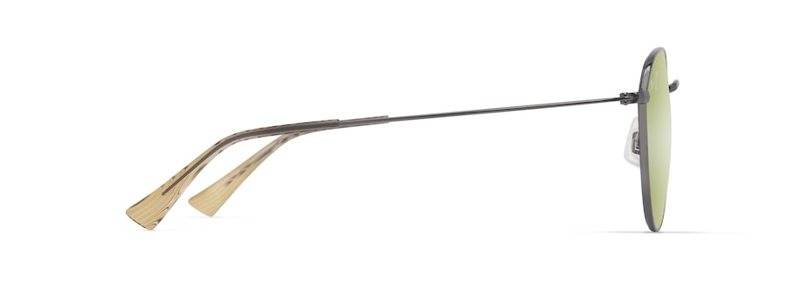 Shiny Ruthenium w/Trans Brown KAUWELA side view