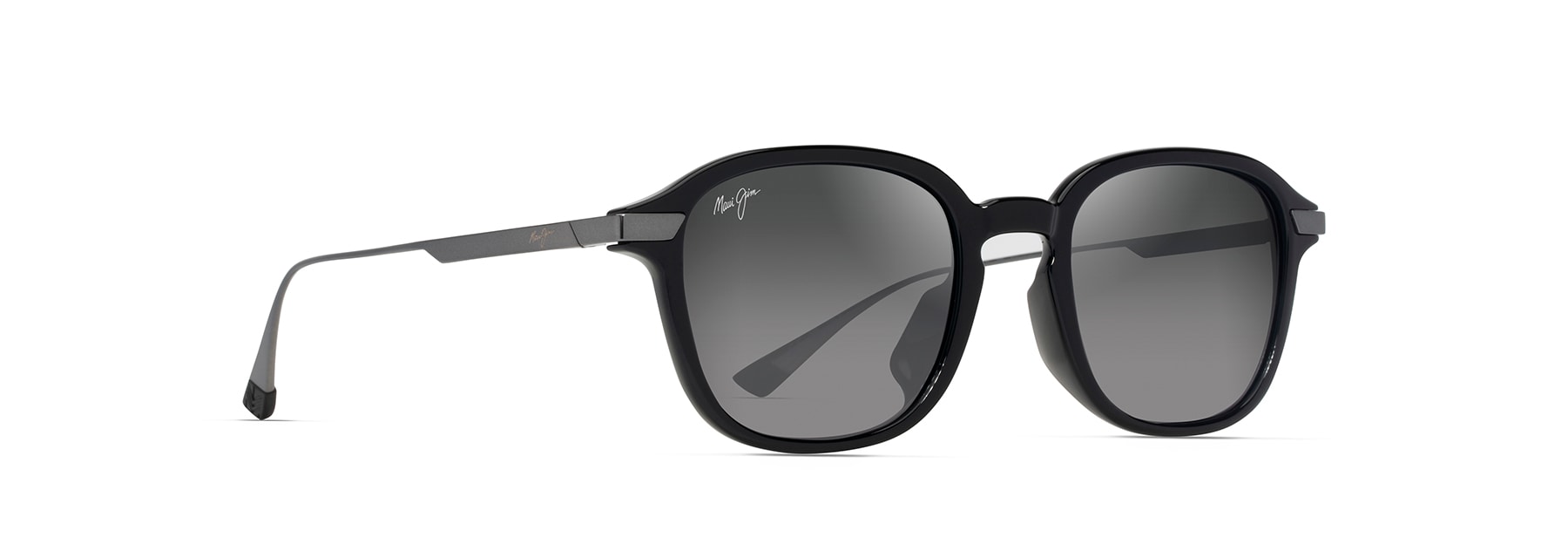 サングラス Maui Jim Maui Jim - KAPII - grey kapii matte black Maui Jim Kapii Sunglasses | FramesDirect.com