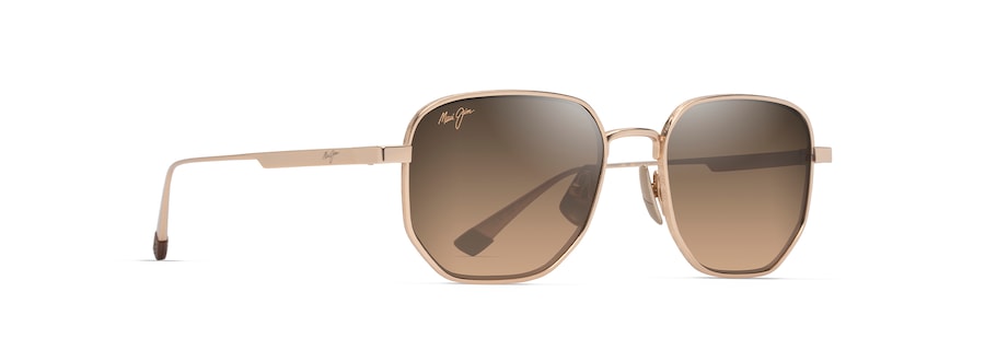 Matte Light Gold LEWALANI quarter view
