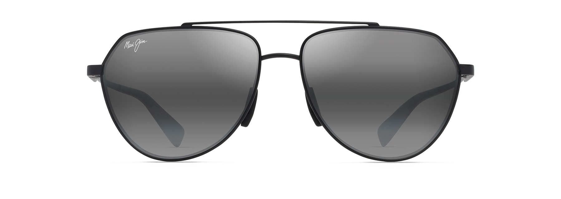 Maui jim sales black aviators