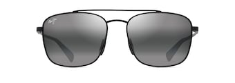 Matte Black with Grey PĪWAI ASIAN FIT Front View