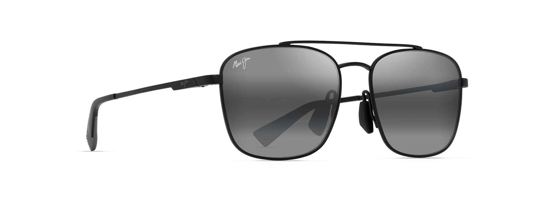 Matte Black with Grey PĪWAI ASIAN FIT Angle View