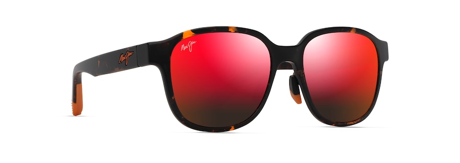 Matte Dark Havana NOA ASIAN FIT quarter view
