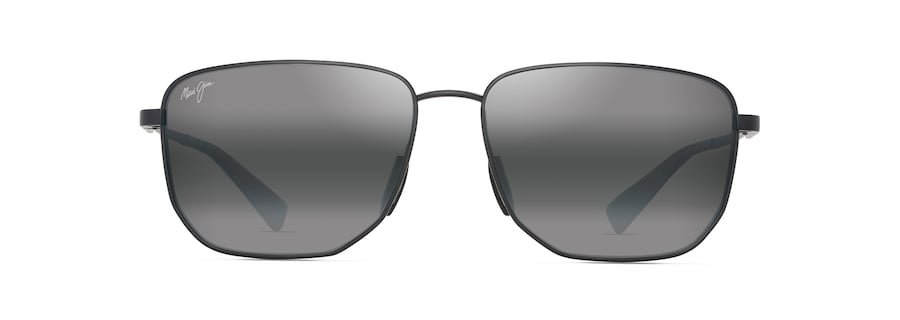 Matte Black with Grey LAMALAMA ASIAN FIT front view