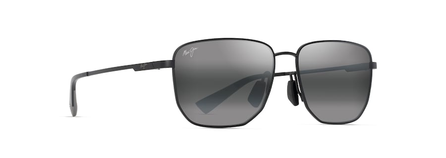 Matte Black with Grey LAMALAMA ASIAN FIT quarter view