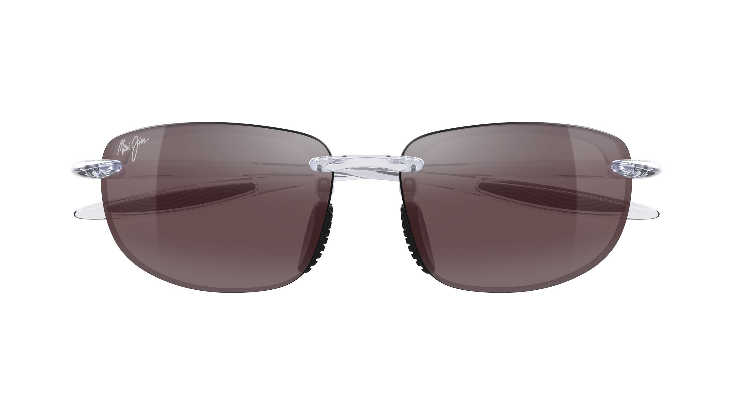 ポッポシュッシュ HO'OKIPA ULTRA | Polarized Rimless Sunglasses with Maui Ultra