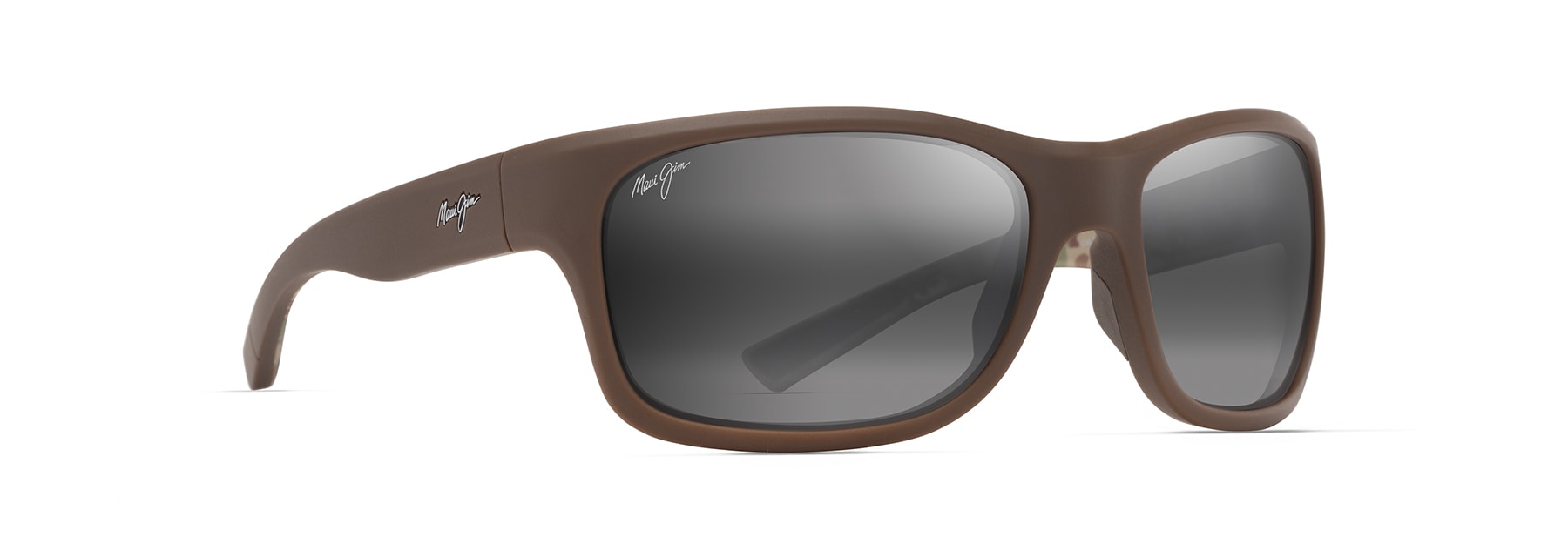 Matte Solid Brown 'ANO NUI Angle View