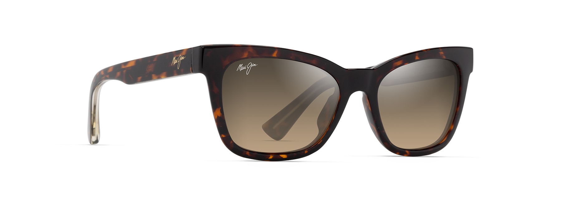 Shiny Dark Havana HIWAHIWA Angle View