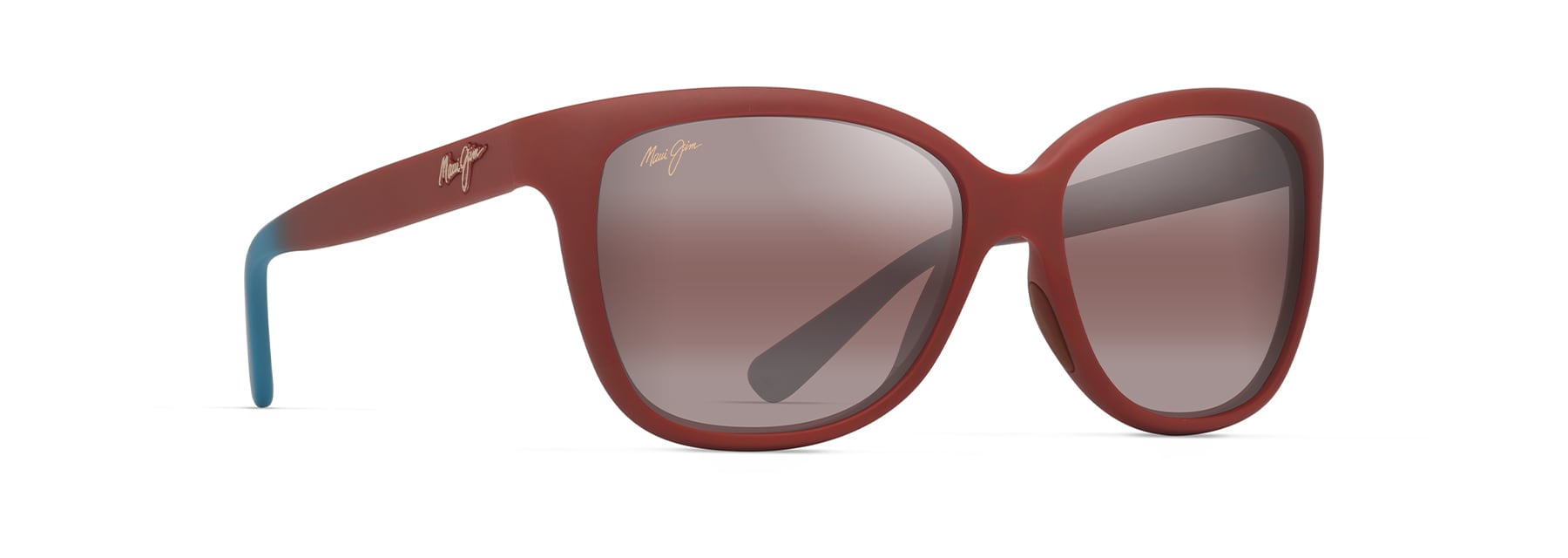Matte Solid Burgundy STARFISH Angle View